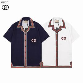 Picture of Gucci Shirt Short _SKUGucciShirtm-3xlyst0922412
